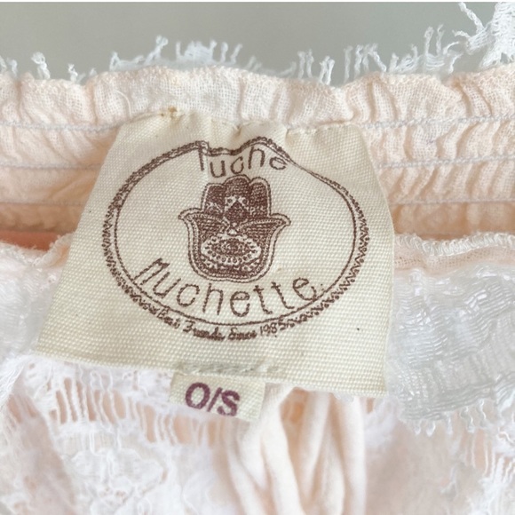 MUCHE & MUCHETTE**Nude Bounty Romper w/Lace**One Size $199 - Picture 9 of 10